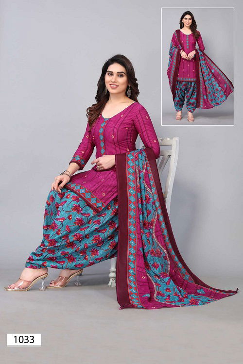 Patiyala Special 1002 Regular Wear Wholesale Cotton Dress Material